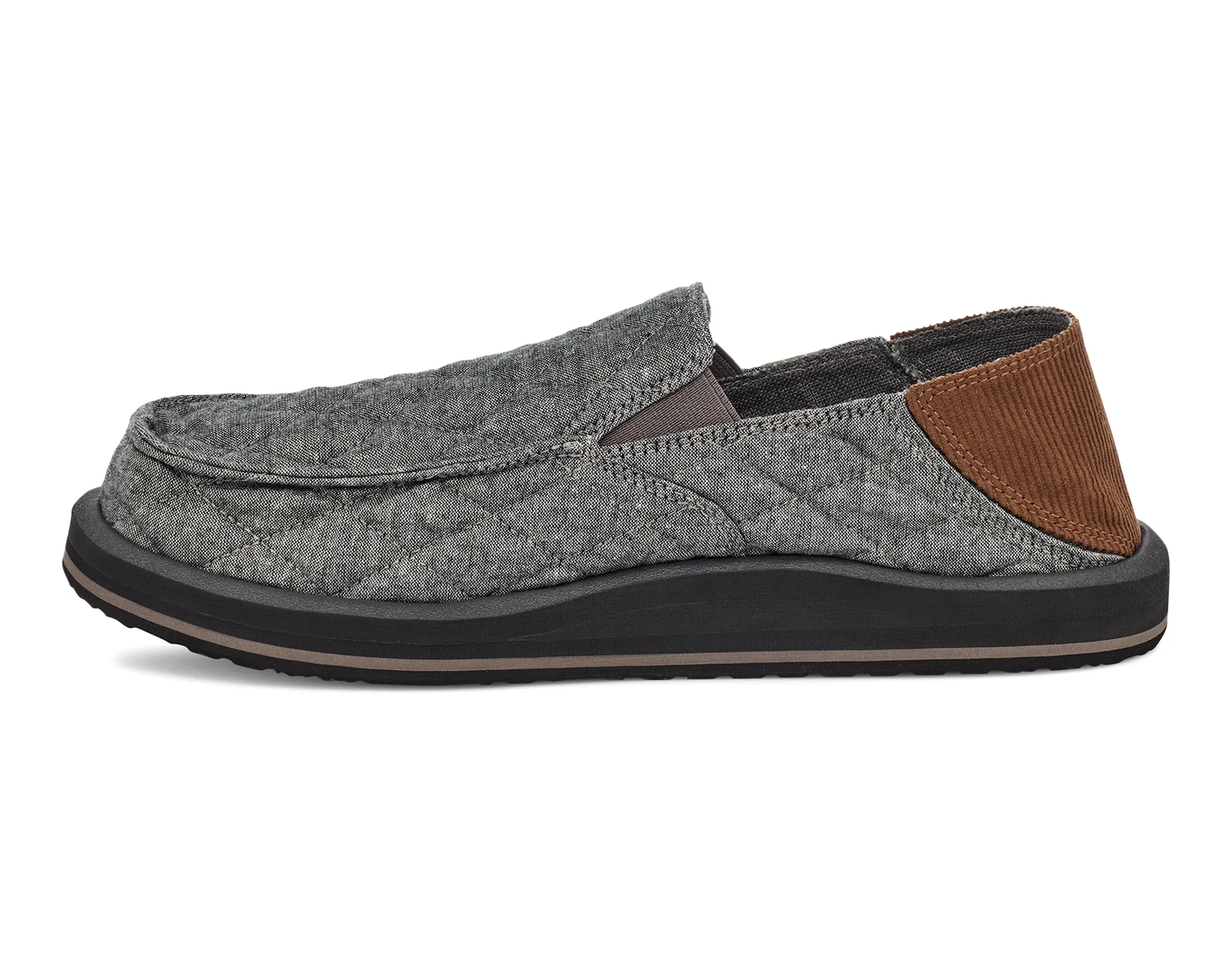 Sanuk Mens Shoes Donny Quilted - Image 3