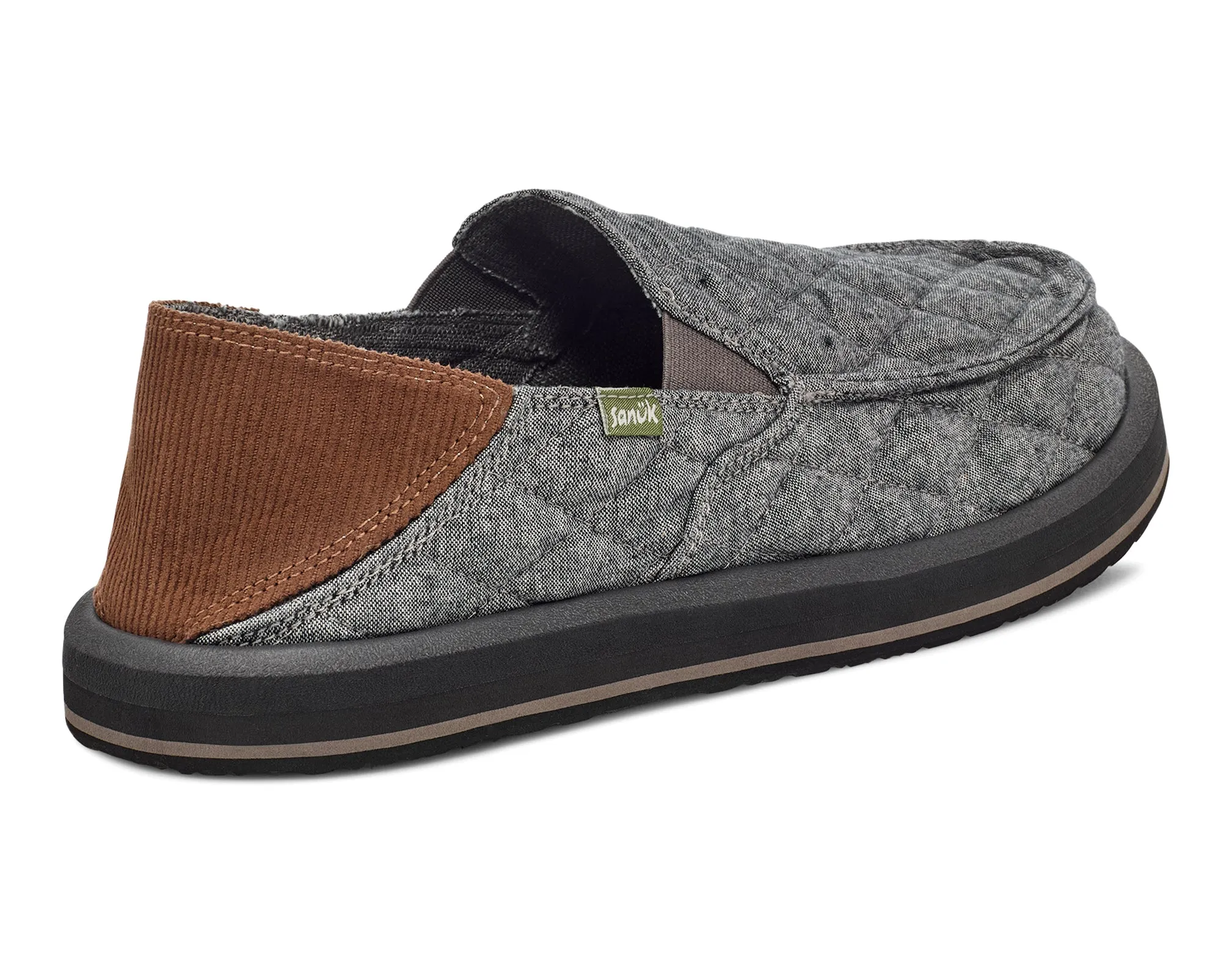 Sanuk Mens Shoes Donny Quilted - Image 4