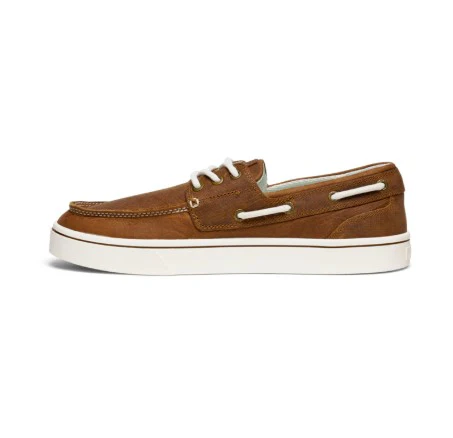 Sanuk Mens Shoes Hava Boat Leather - Image 2