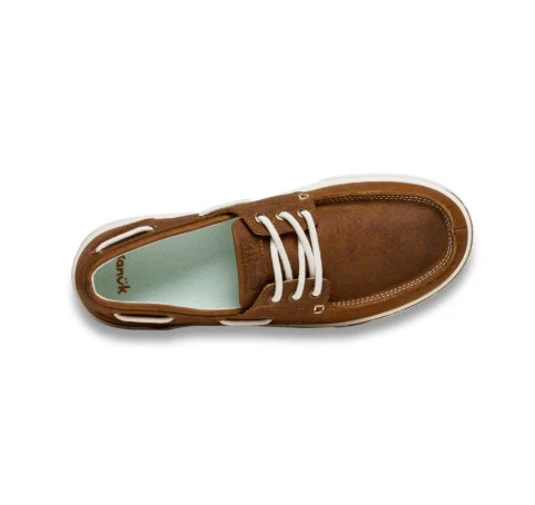 Sanuk Mens Shoes Hava Boat Leather - Image 3