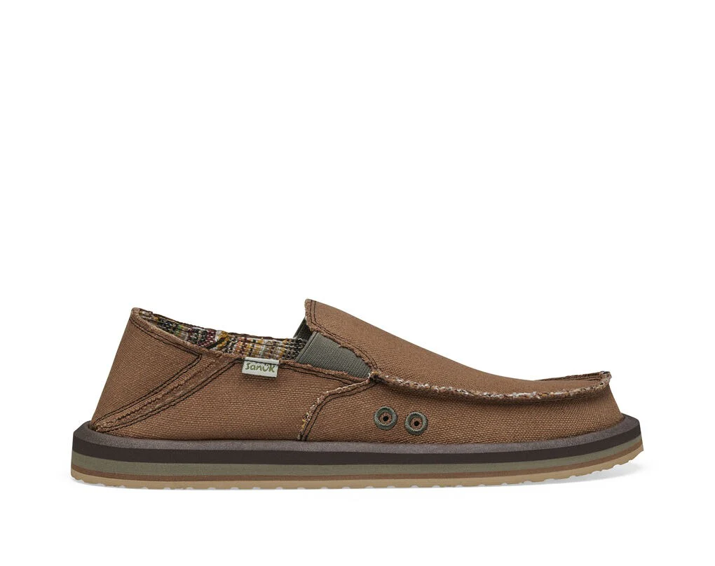 Sanuk Mens Shoes Vagabond ST Hemp - Image 12