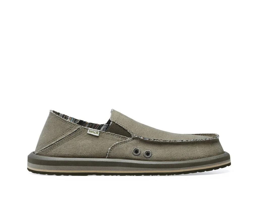 Sanuk Mens Shoes Vagabond ST Hemp - Image 19