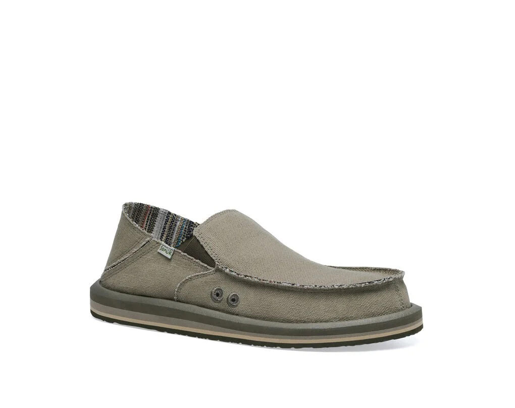Sanuk Mens Shoes Vagabond ST Hemp - Image 20
