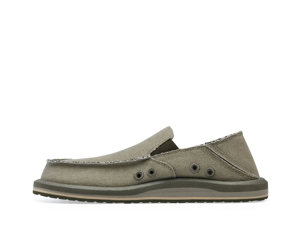 Sanuk Mens Shoes Vagabond ST Hemp - Image 21