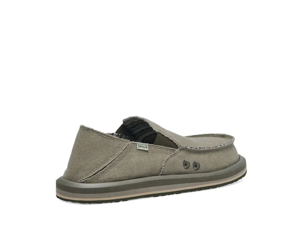 Sanuk Mens Shoes Vagabond ST Hemp - Image 22