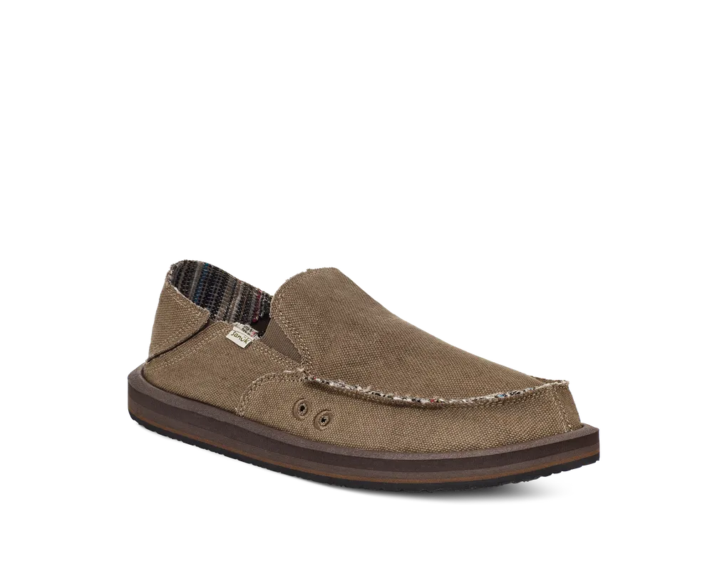 Sanuk Mens Shoes Vagabond ST Hemp - Image 25