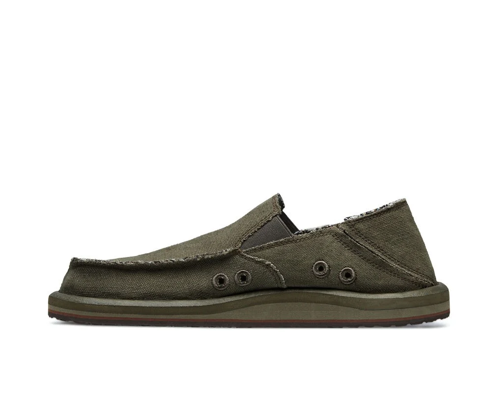 Sanuk Mens Shoes Vagabond ST Hemp - Image 9