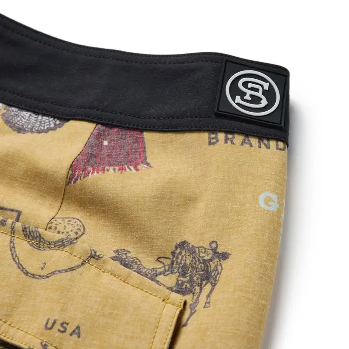 Seager Mens Boardshorts Microdose Scallop - Image 5