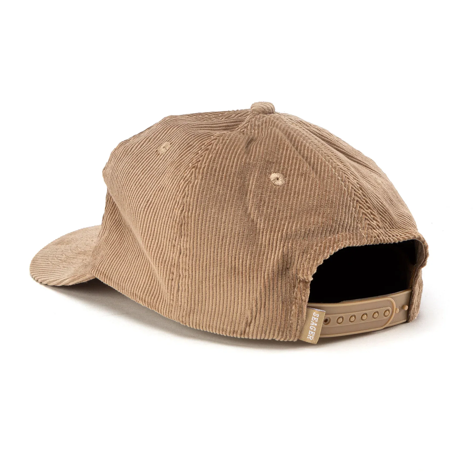Seager Hat Big Khak Corduroy Snapback - Image 3