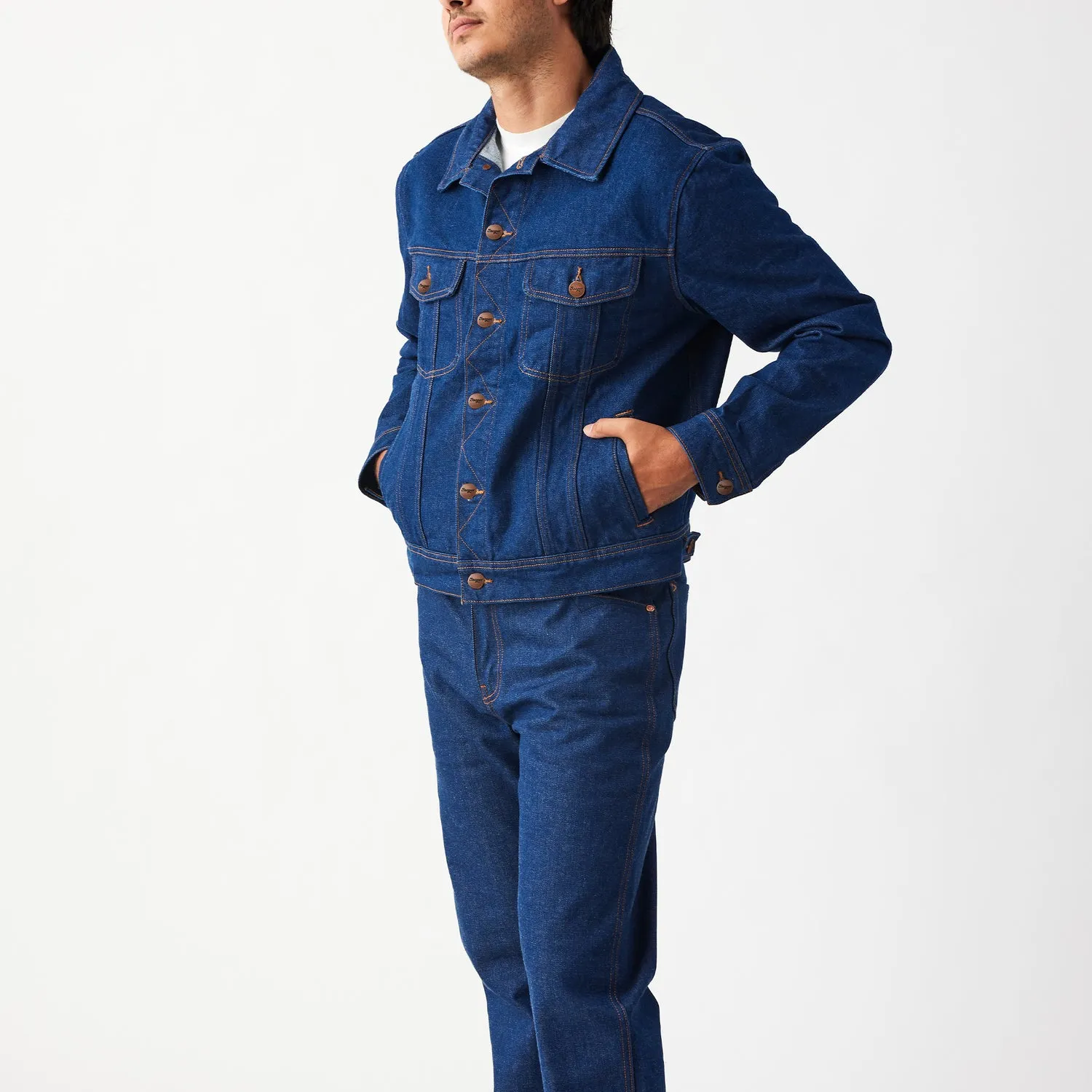 Seager Mens Jacket Freewheelin' Denim - Image 3