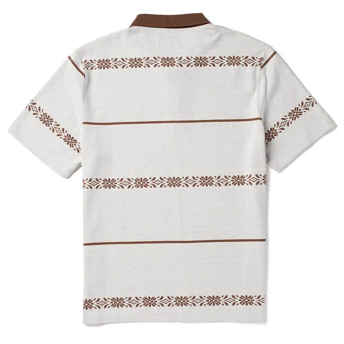 Seager Mens Knit Azteca Polo - Image 5