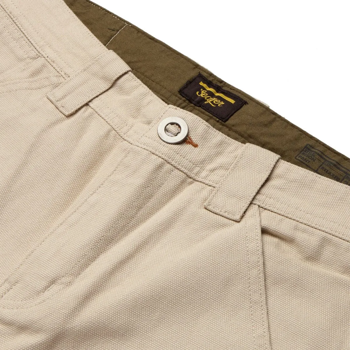 Seager Mens Pants Bison Canvas - Image 4