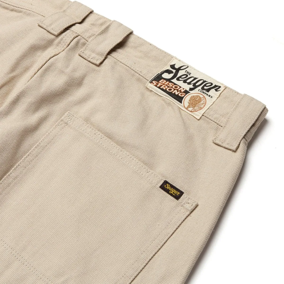 Seager Mens Pants Bison Canvas - Image 7