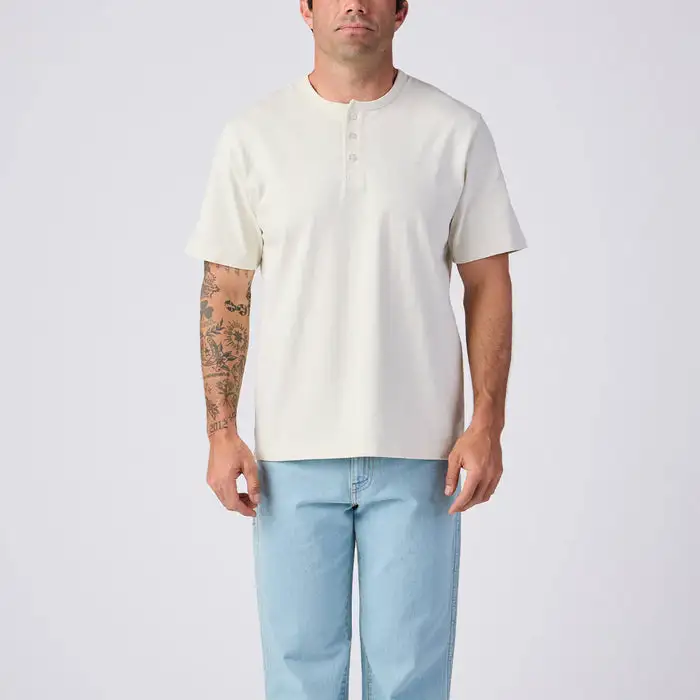 Seager Mens Shirt Brand Henley - Image 2