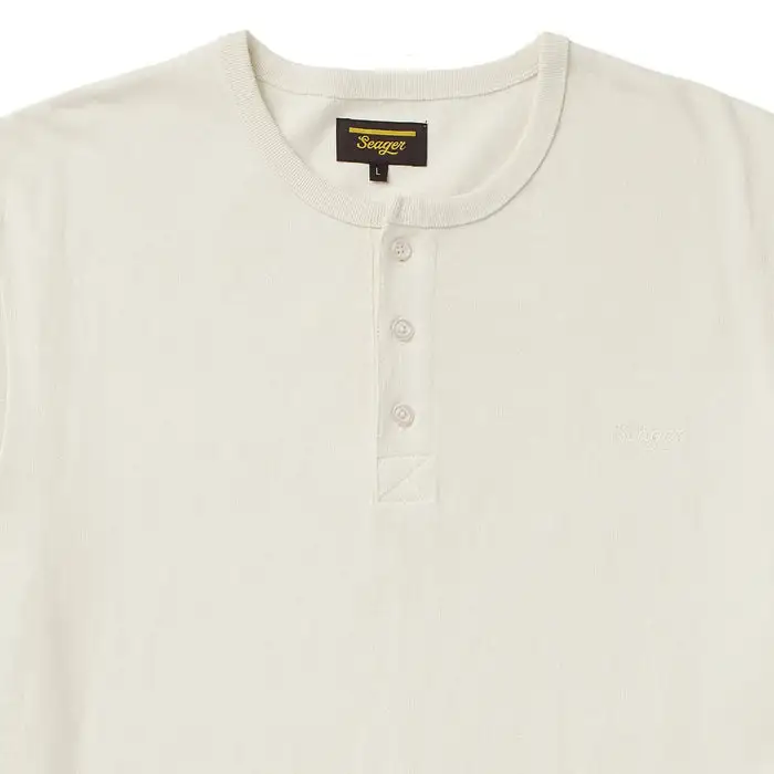 Seager Mens Shirt Brand Henley - Image 3