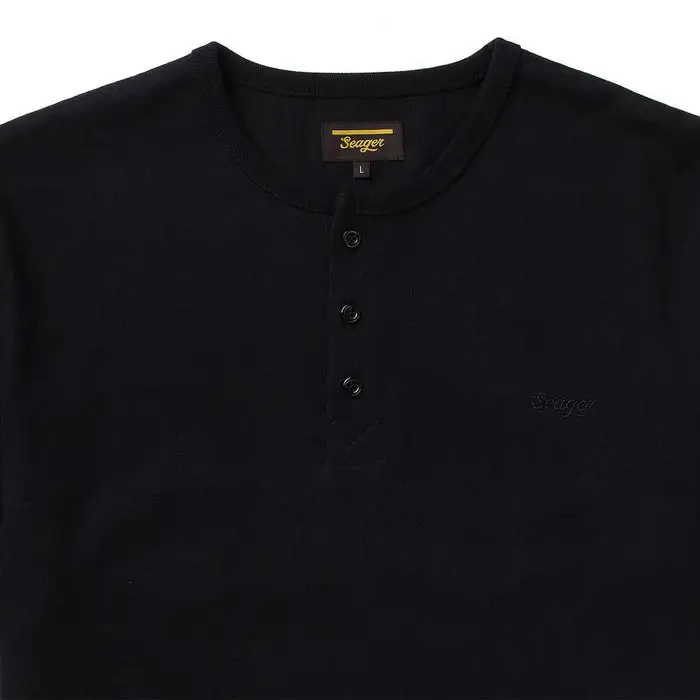 Seager Mens Shirt Brand Henley - Image 9