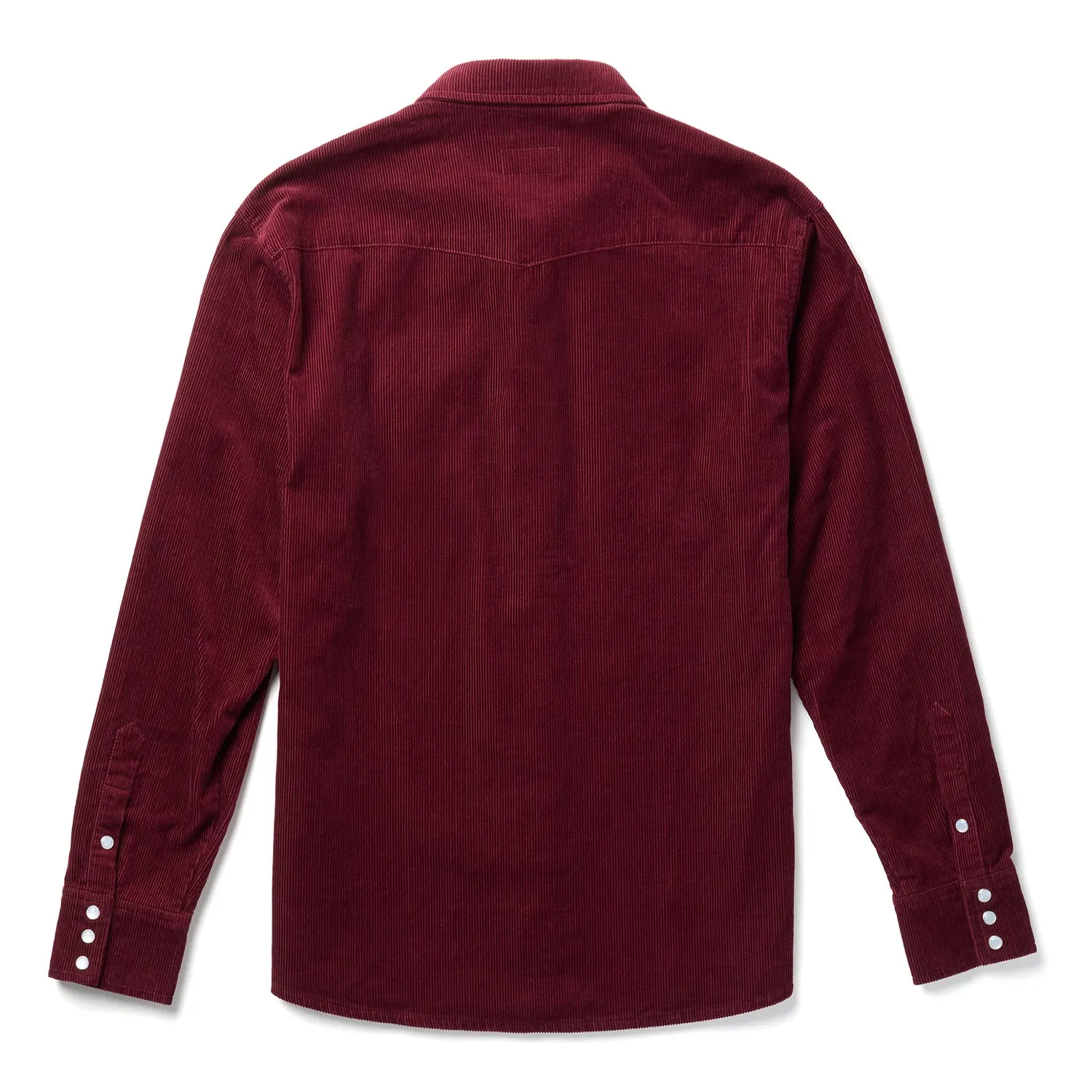 Seager Mens Shirt Reagan Pearl Snap Corduroy - Image 10