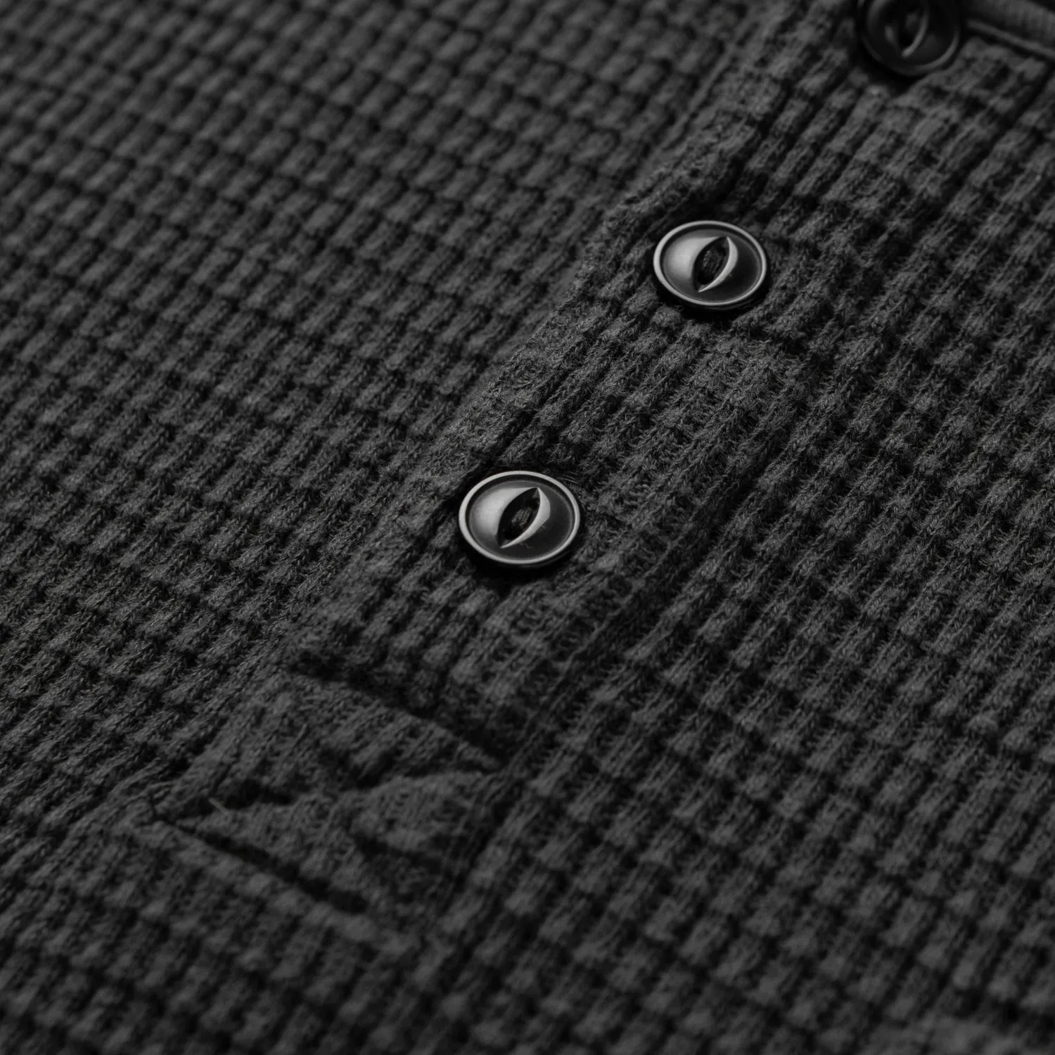 Seager Mens Shirt Sawpit Henley Thermal - Image 10