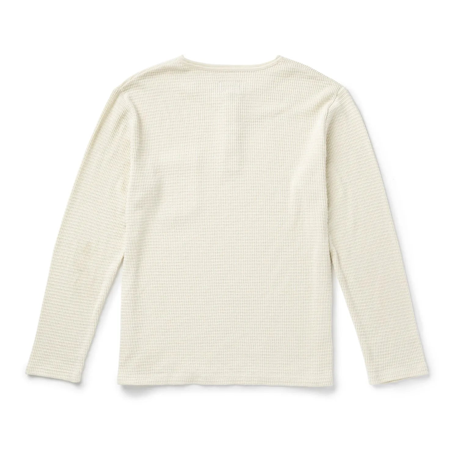 Seager Mens Shirt Sawpit Henley Thermal - Image 12