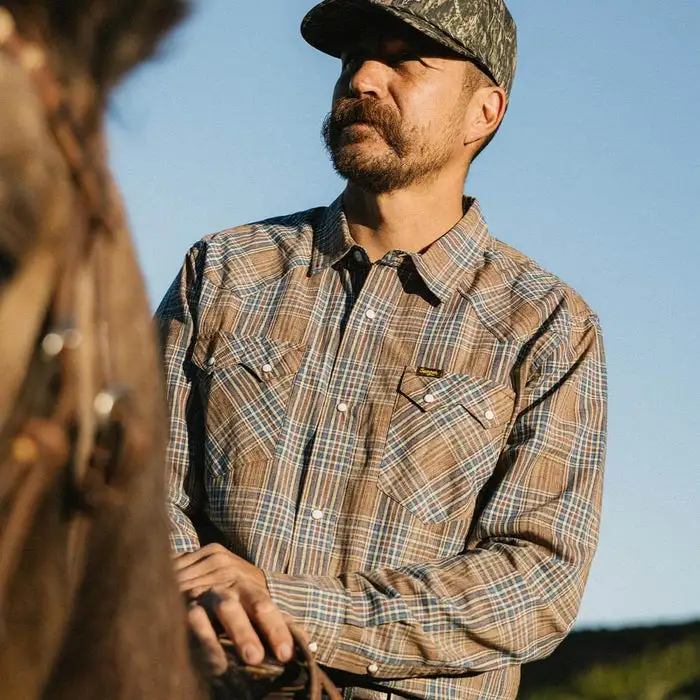 Seager Mens Shirt Sawtoof Long Sleeve - Image 4