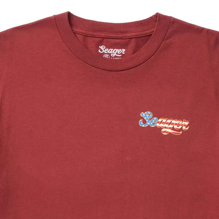 Seager Mens Shirt USA Russ - Image 4