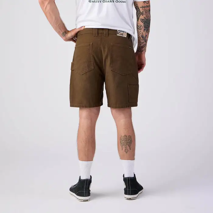 Seager Mens Shorts Bison Canvas - Image 4