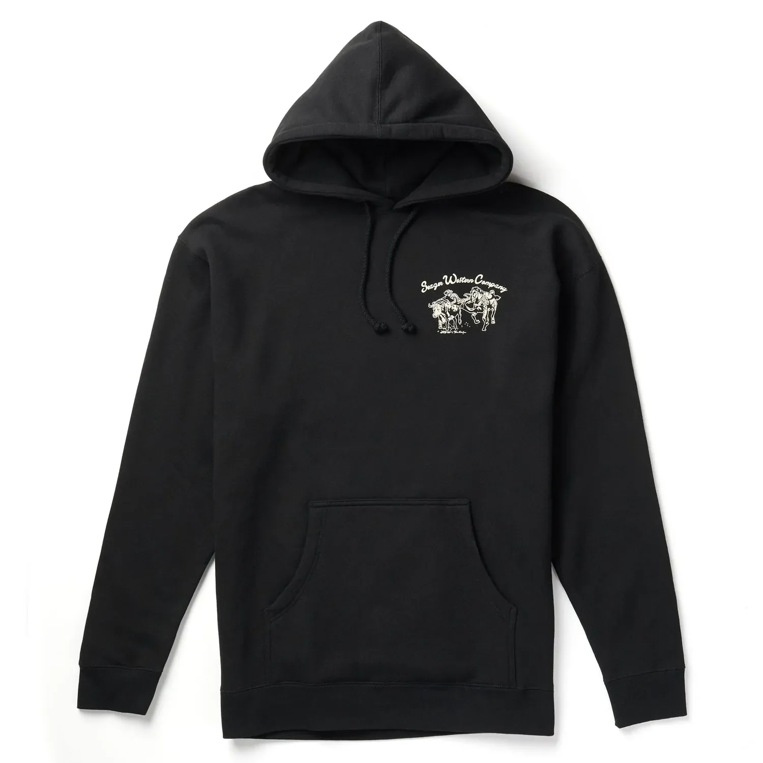 Seager Mens Sweatshirt Los Rios Mid-Weight Hoodie - Image 2