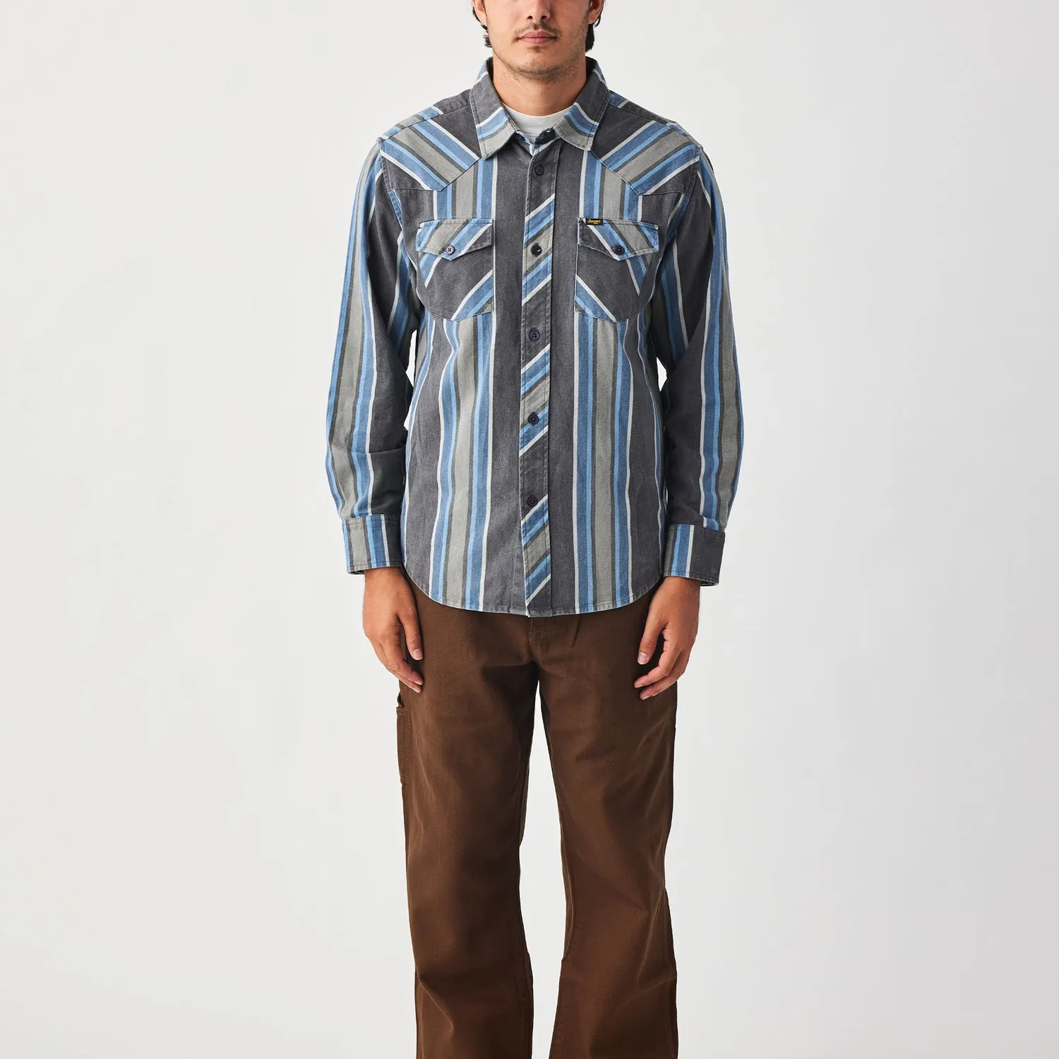 Seager Mens Woven Amarillo Long Sleeve - Image 5