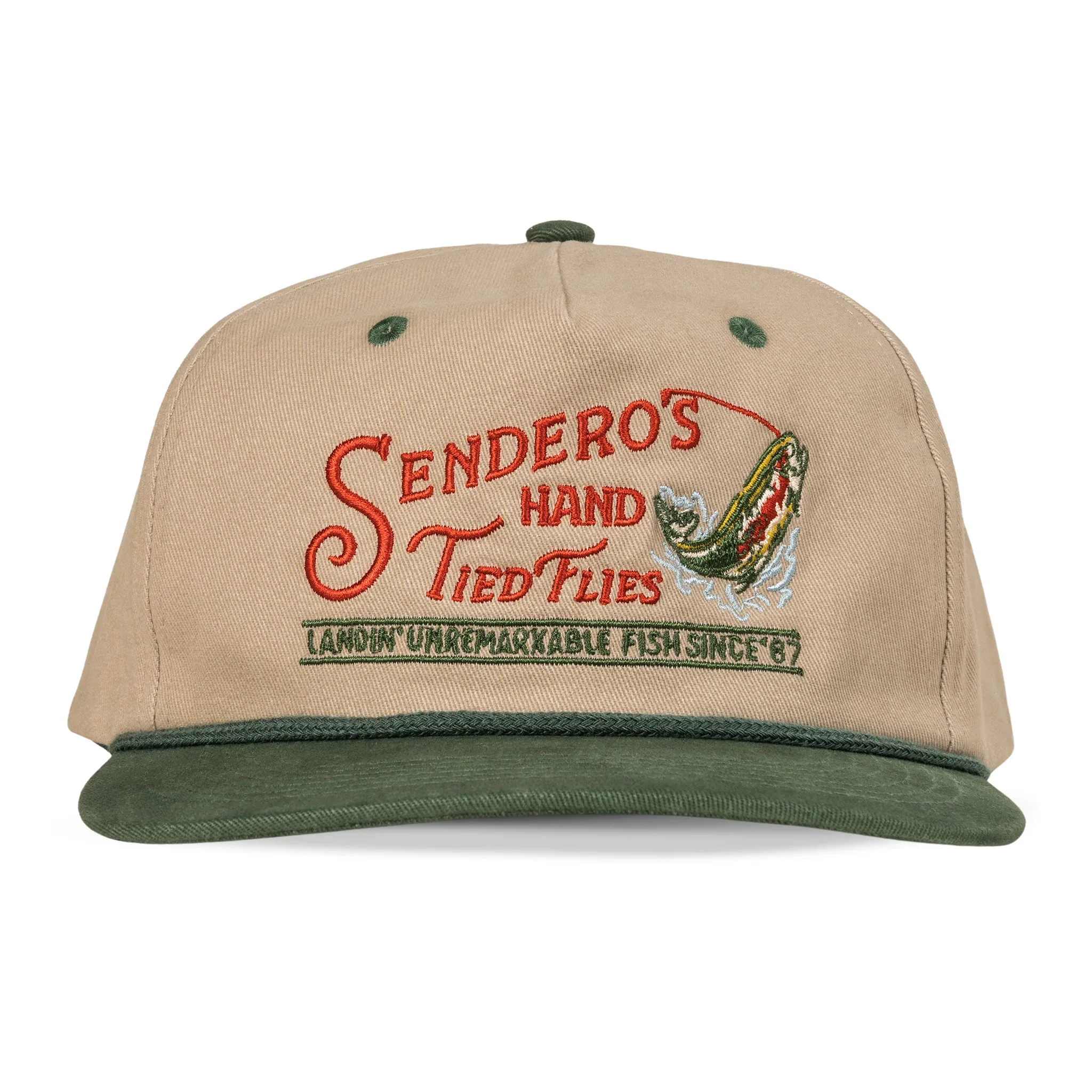 Sendero Hat Hand Tied Flies