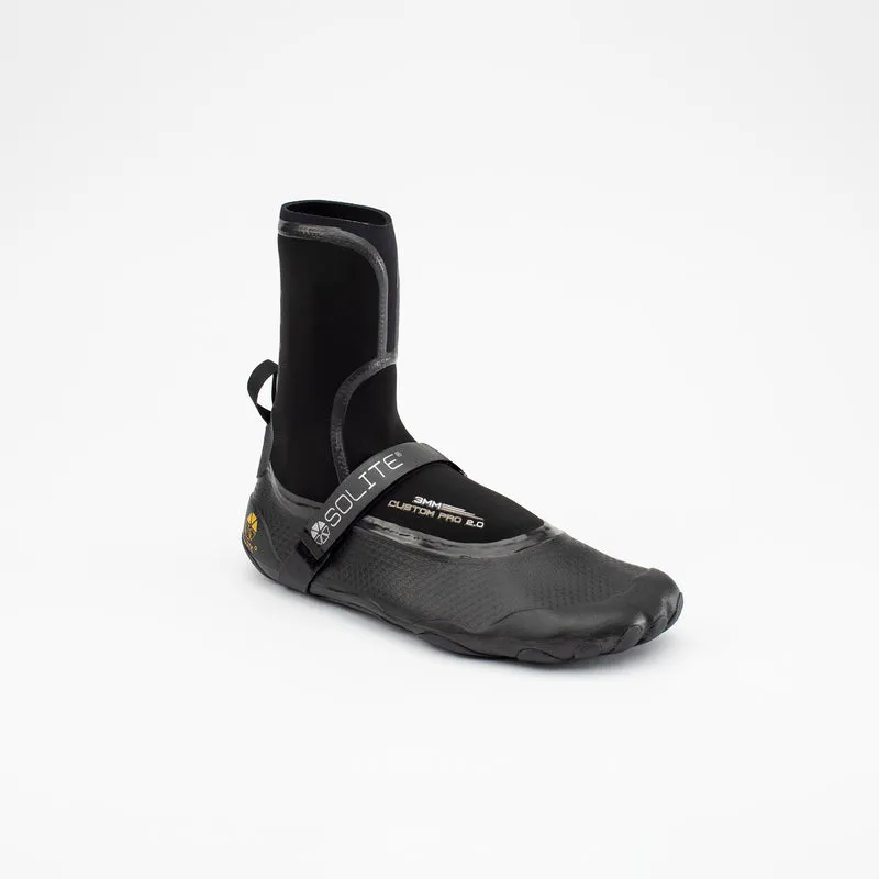 Solite Surf Booties 3mm Custom Pro 2.0 Flagship Custom-Fit - Image 6