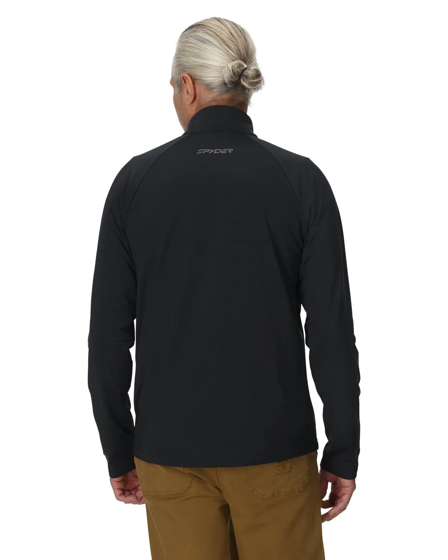 Spyder Mens Snow Layers Gridweb Full Zip Jacket - Image 3