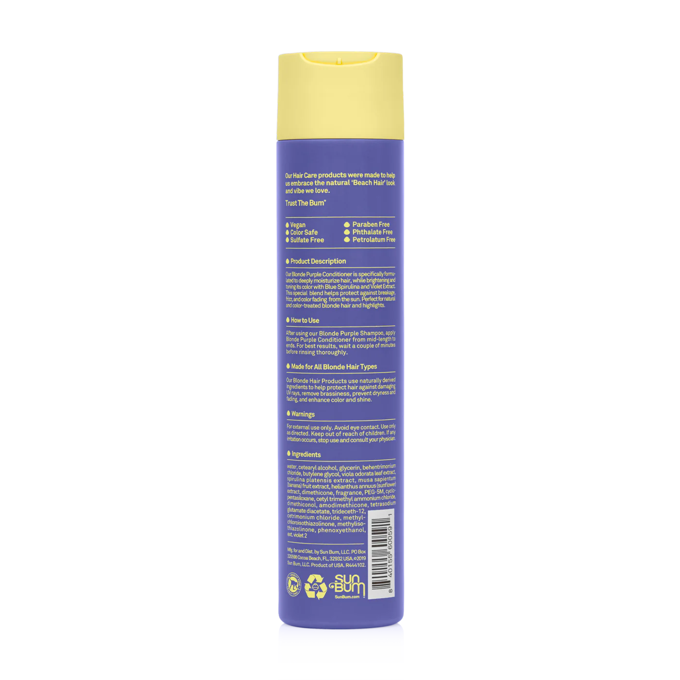 Sun Bum Blonde Purple Conditioner - Image 2