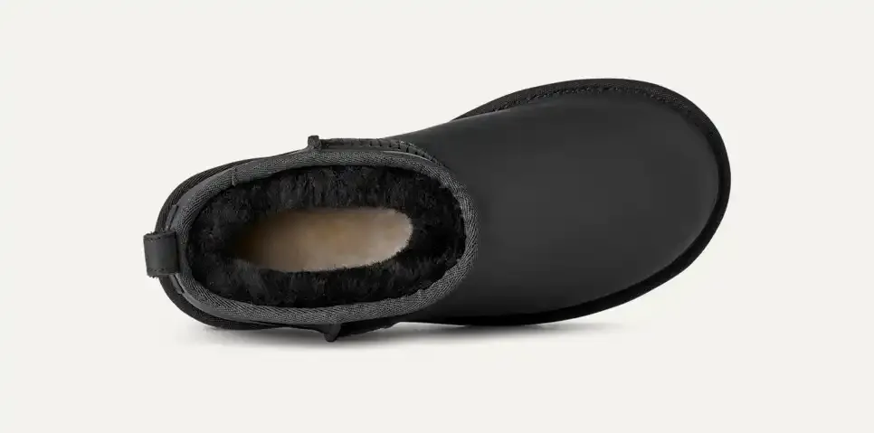 UGG® Womens Boots Classic Ultra Mini Leather - Image 6