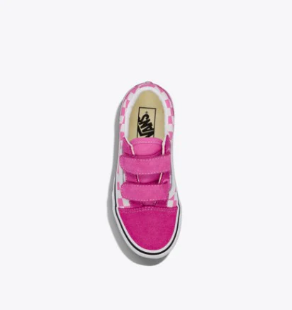 Vans Kids Shoes Little Kids Old Skool V Checkerboard - Image 2