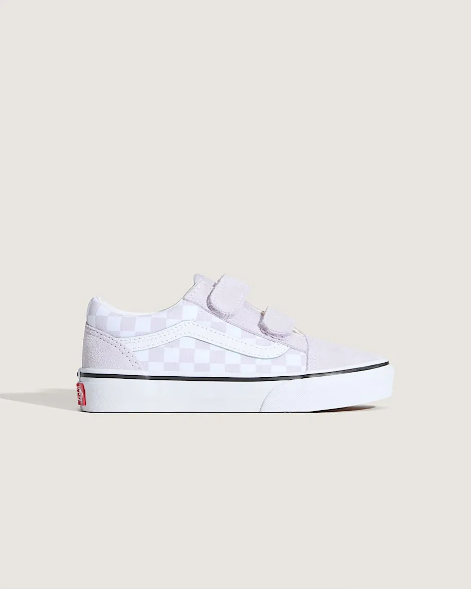 Vans Kids Shoes Little Kids Old Skool V Checkerboard - Image 5