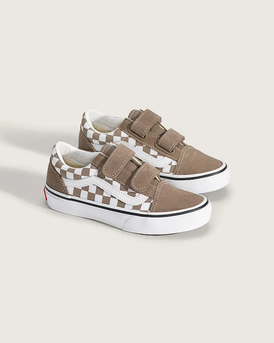 Vans Kids Shoes Little Kids Old Skool V Checkerboard - Image 7