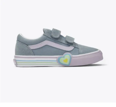 Vans Kids Shoes Little Kids Old Skool V Heart