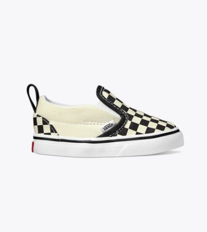 Vans Kids Shoes Toddler Classic Slip-On V Checkerboard - Image 5