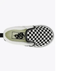 Vans Kids Shoes Toddler Classic Slip-On V Checkerboard - Image 7