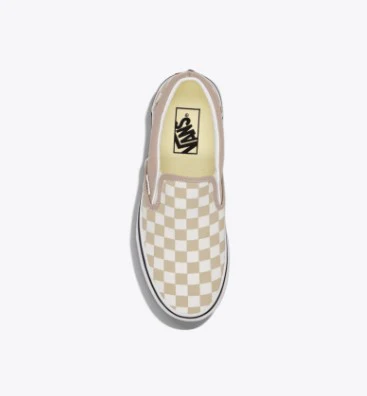Vans Womens Shoes Color Theory Classic Slip-On Checkerboard - Image 12