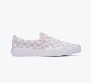 Vans Womens Shoes Color Theory Classic Slip-On Checkerboard - Image 9