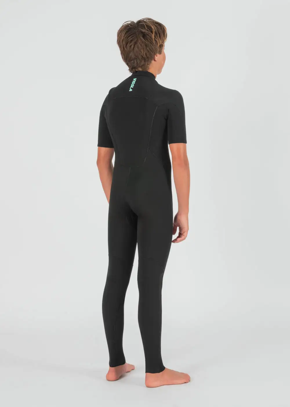 Vissla Kids Wetsuits 7 Seas Boys 2-2 Short Sleeve Full Wetsuit - Image 4