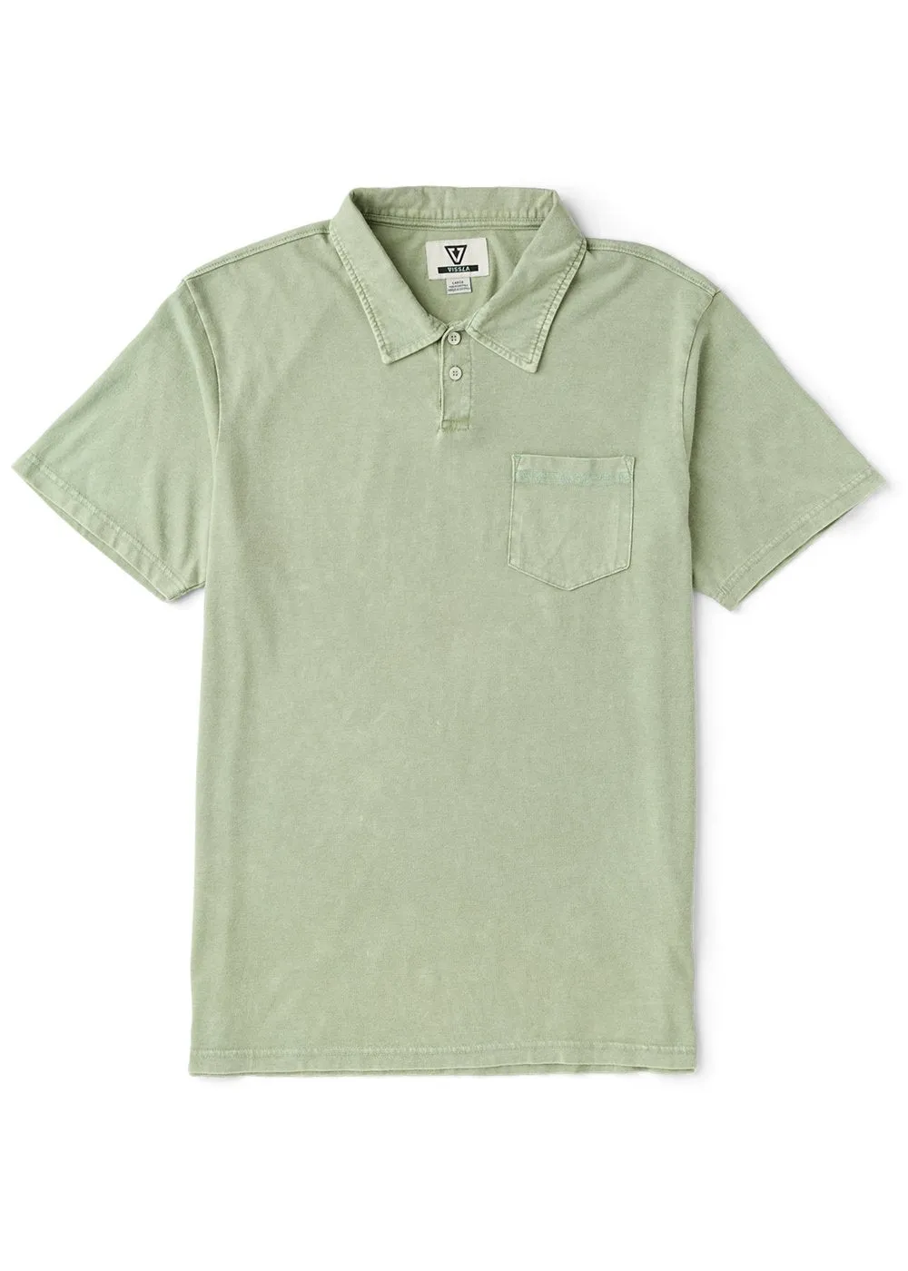 Vissla Mens Knit Solid Sets Cosmic Wash Polo - Image 12