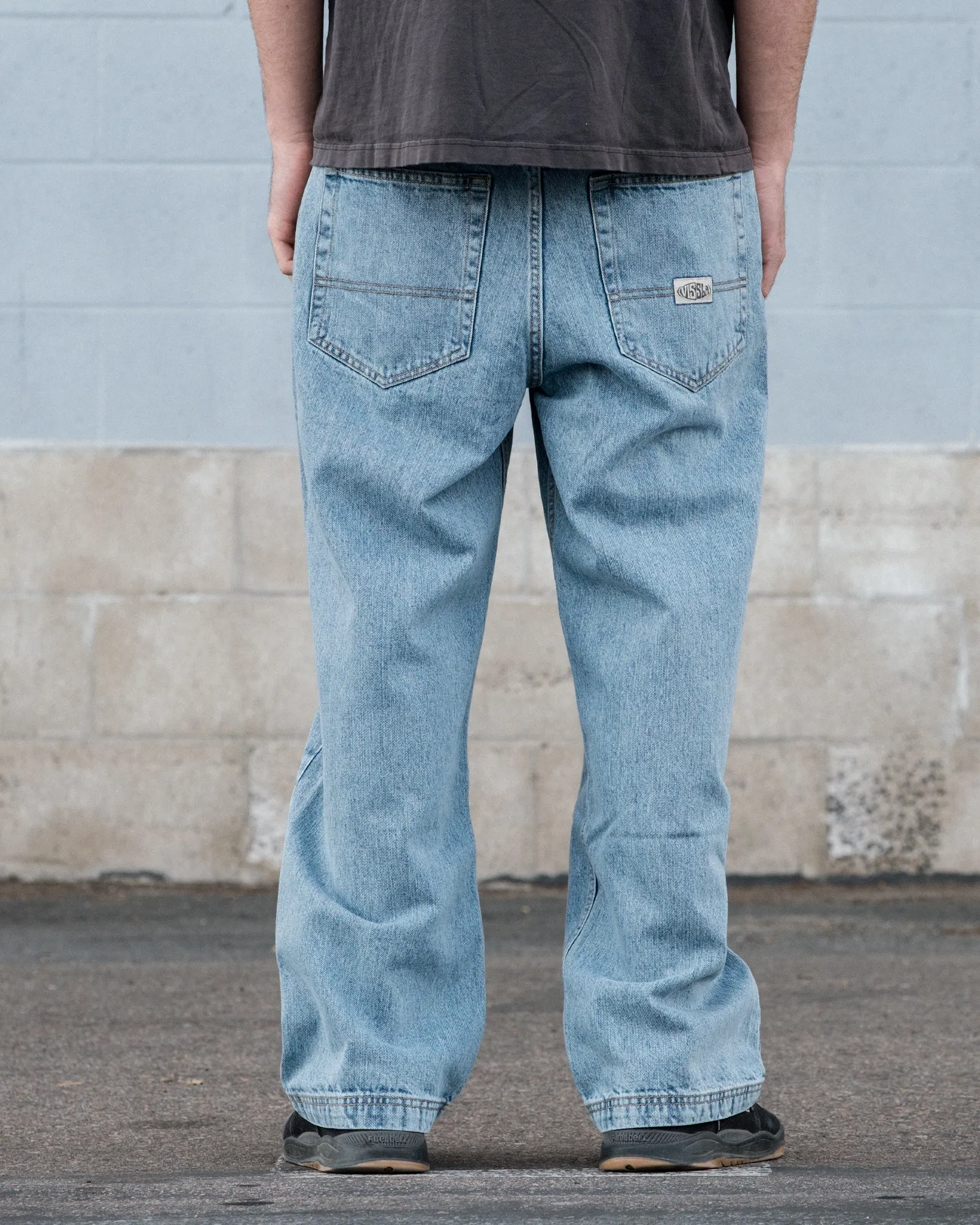 Vissla Mens Pants Big Timer Baggy 5 Pocket Jean - Image 3