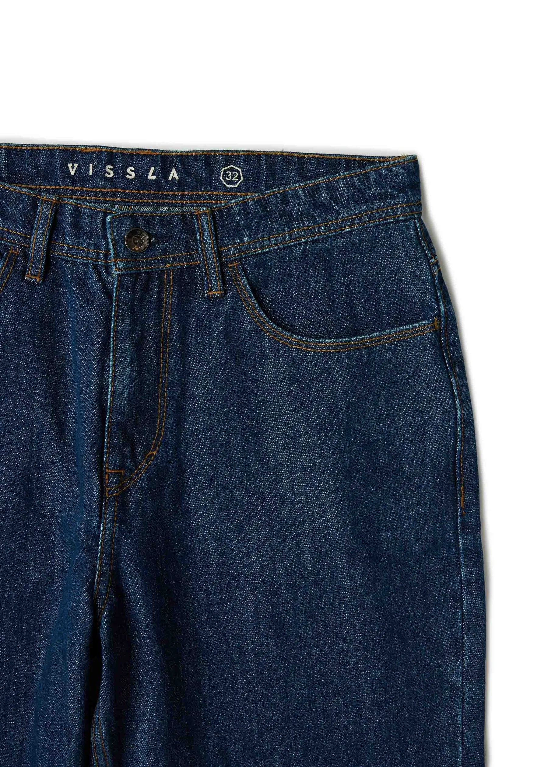 Vissla Mens Pants Let Loose 5 Pkt Jean - Image 5