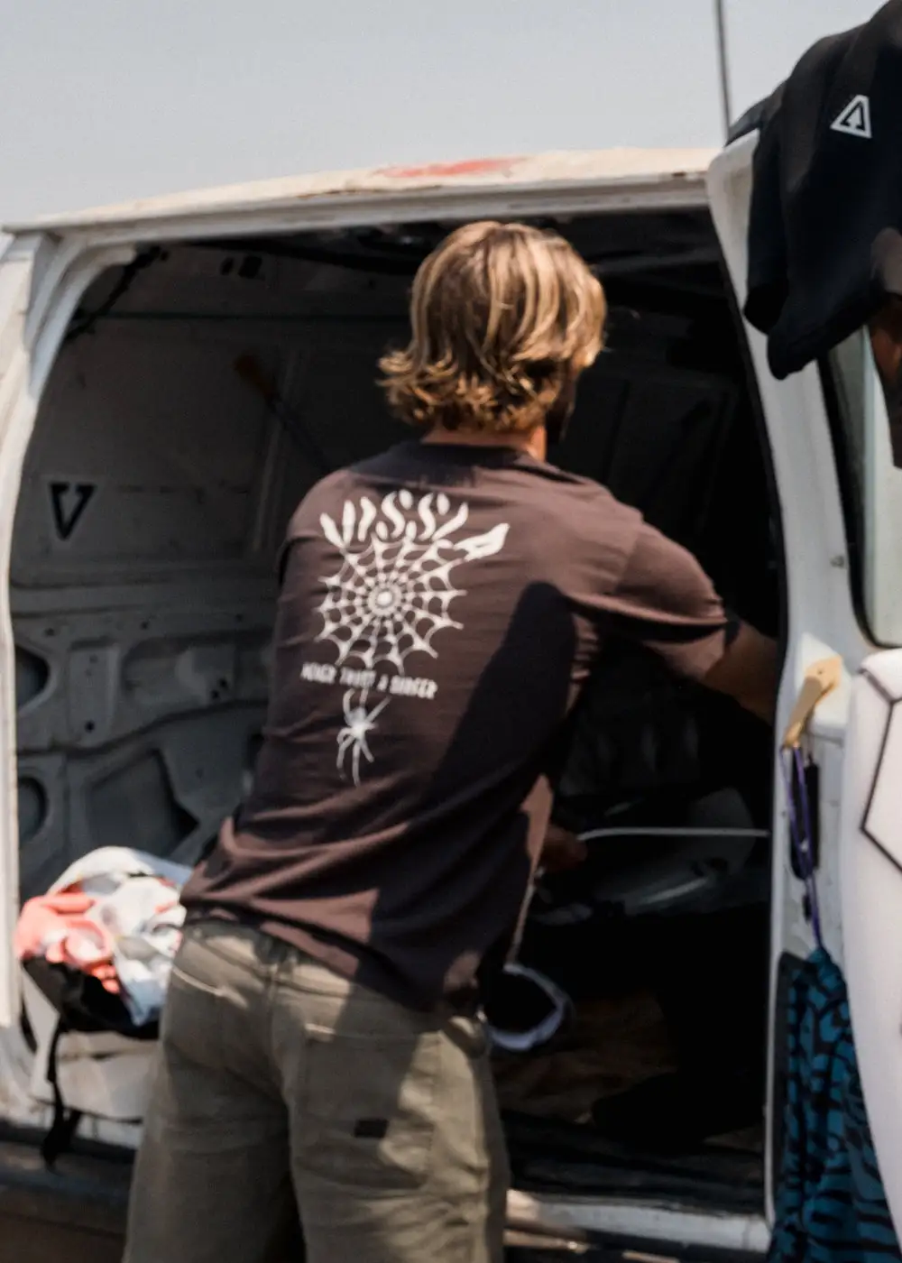 Vissla Mens Shirt Arachnid Heavyweight Tee - Image 3