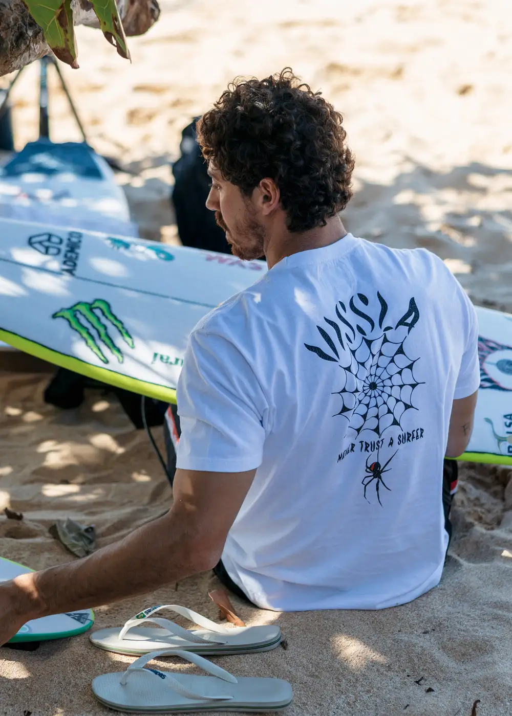Vissla Mens Shirt Arachnid Heavyweight Tee - Image 6