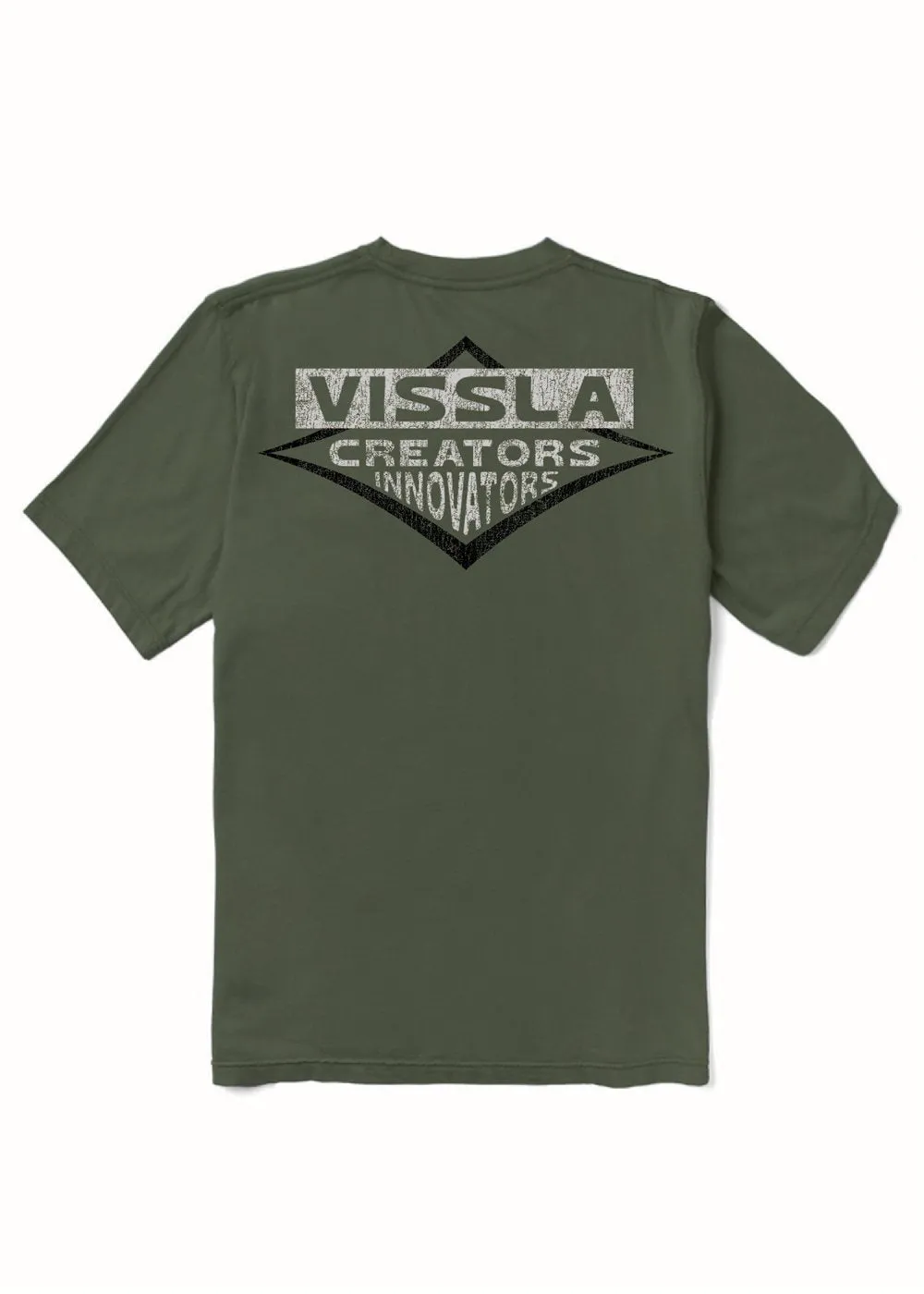 Vissla Mens Shirt Beast Premium Organic Pocket Tee - Image 3