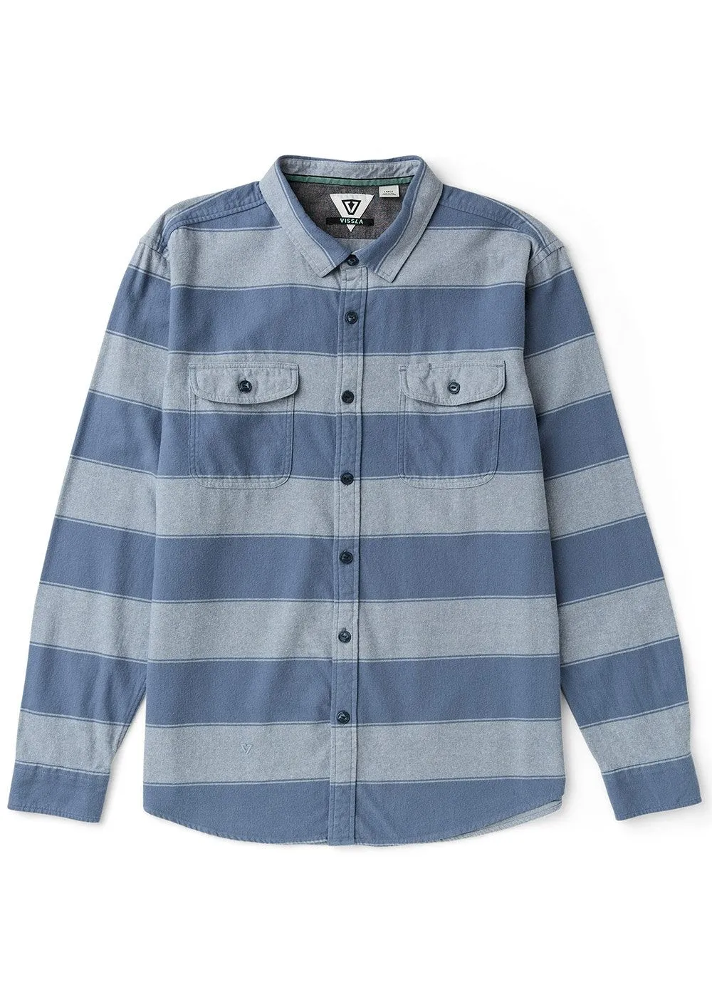 Vissla Mens Shirt Central Coast Eco Long Sleeve Flannel - Image 4