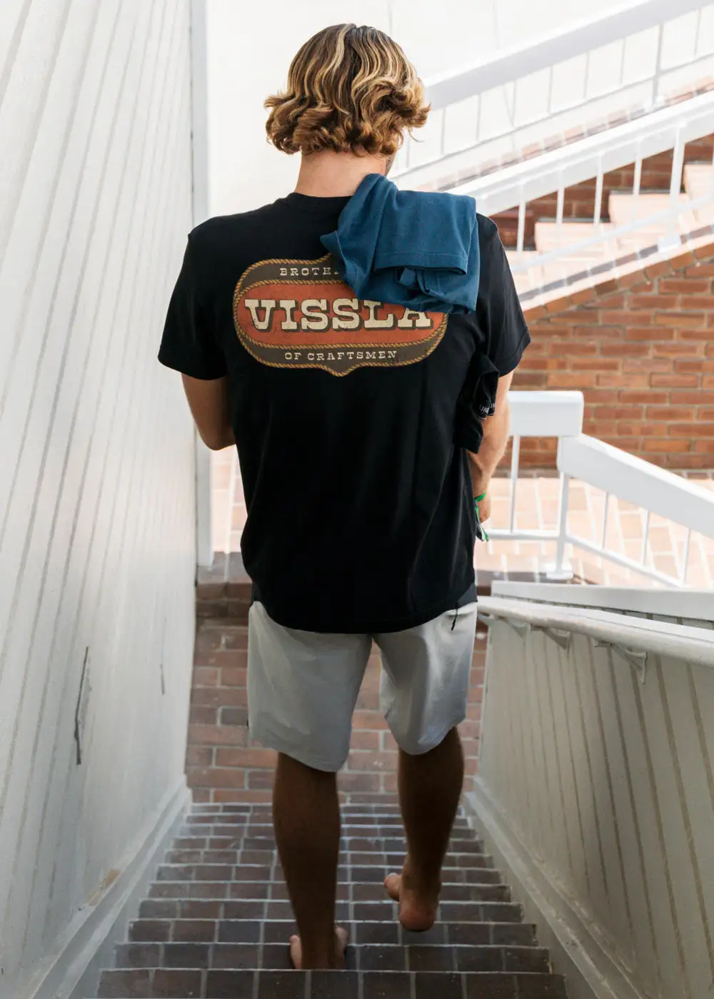 Vissla Mens Shirt Craftsman Organic Pocket Tee - Image 3